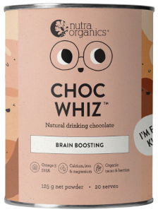 Nutra Organics Choc Whiz (kids) 125g