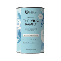 Nutra Organics Thriving Family Protein Multivitamin 450g Smooth Vanilla