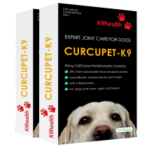 CURCUPET-K9 Joint Care For Dogs 56 Tablets x2