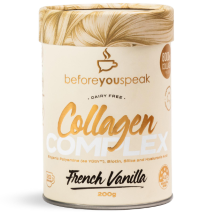 Before You Speak Collagen Complex 200g (20 serves) French Vanilla