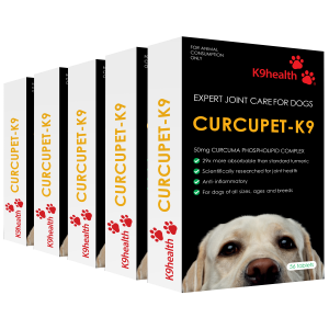 CURCUPET-K9 Joint Care For Dogs 56 Tablets x5