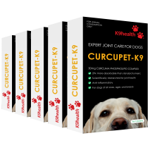 CURCUPET-K9 Joint Care For Dogs 56 Tablets x5