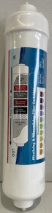 Alkaline Inline Filter large with Push Fittings
