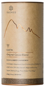 Sacred Taste Organic Drinking Cacao (Original Cacao Blend) Earth 250g