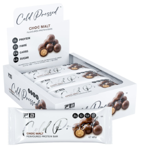 Fibre Boost Cold Pressed Protein Bars Choc Malt 60g Box of 12