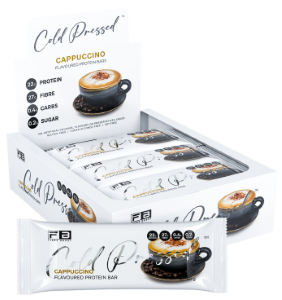 Fibre Boost Cold Pressed Protein Bars Cappuccino 60g Box of 12
