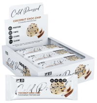 Fibre Boost Cold Pressed Protein Bars Coconut Choc Chip 60g Box of 12