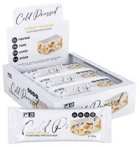 Fibre Boost Cold Pressed Protein Bars Honey Nougat 60g Box of 12