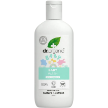 Dr Organic Unfragranced Baby Wash with Calendula 250ml