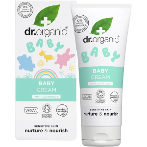 Dr Organic Unfragranced Baby Cream with Calendula 50ml
