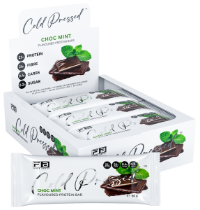 Fibre Boost Cold Pressed Protein Bars Choc Mint 60g Box of 12