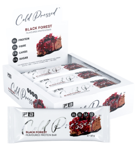 Fibre Boost Cold Pressed Protein Bars Black Forest 60g Box of 12