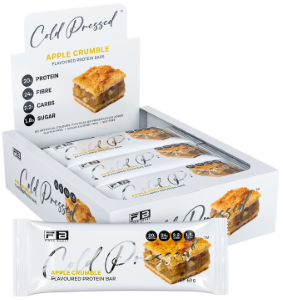Fibre Boost Cold Pressed Protein Bars Apple Crumble 60g Box of 12 