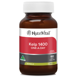 NutriVital Kelp 1400 One-A-Day 60 Capsules