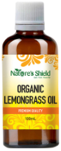 Nature's Shield Organic Oil Lemongrass 100ml