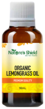 Nature's Shield Organic Oil Lemongrass 50ml
