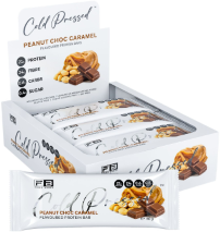 Fibre Boost Cold Pressed Protein Bars Peanut Choc Caramel 60g Box of 12