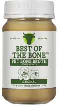 Best of the Bone Bone Grass-Fed Beef PET Bone Broth Concentrate 375g Original