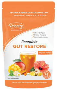 Morlife Complete Gut Restore Tropical Mango 700g 