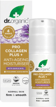 Dr Organic Pro Collagen Plus+ Anti-Ageing Moisturiser Bakuchiol 50mL