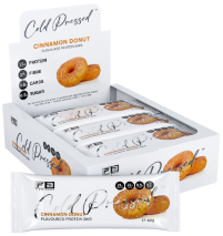 Fibre Boost Cold Pressed Protein Bars Cinnamon Donut 60g Box of 12