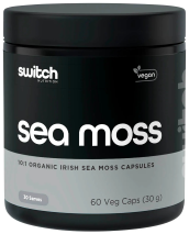 Switch Nutrition Irish Sea Moss Organic 10:1 60 Capsules