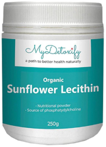 Mydetoxify Organic Sunflower Lecithin 250g