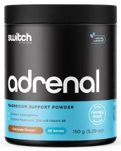 Switch Nutrition Adrenal Magnesium Support Powder Chocolate 300g