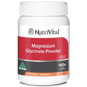 NutriVital Magnesium Glycinate Powder 400g