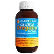 Solutions 4 Health Oil of Wild Oregano 120 Vege Capsules