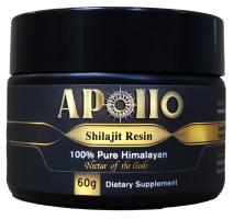 Apollo Shilajit Resin 100% Pure Himalayan 60g