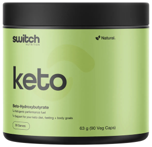 Switch Nutrition Keto BHB Beta-Hydroxybutyrate 90 Caps