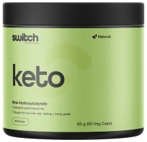 Switch Nutrition Keto BHB Beta-Hydroxybutyrate 90 Caps