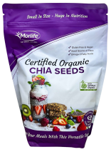 Morlife Chia Seeds Certified Organic 1kg