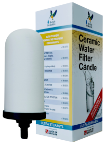 Southern Cross Pottery British Berkefeld (Doulton) Ultra Sterasyl Gravity Ceramic Water Filter Candle (Replacement)