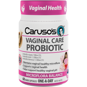 Caruso's Vaginal Care Probiotic 60 Hard Capsules