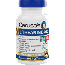 Caruso's L-Theanine 400 30 Hard Capsules