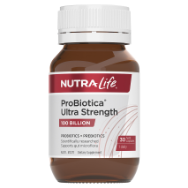 Nutra-Life ProBiotica Ultra Strength 100 Billion Probiotics + Prebiotics 30 Hard Capsules