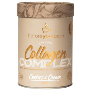 Before You Speak Collagen Complex 200g (20 serves) Cookies & Cream