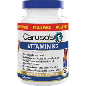 Caruso's Vitamin K2 120 Capsules