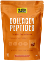 Protein Supplies Australia Grass Fed Collagen Peptides 1kg Salted Caramel
