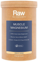 Amazonia Raw Real Food Nutrients Muscle Magnesium Creamy Mango 500g