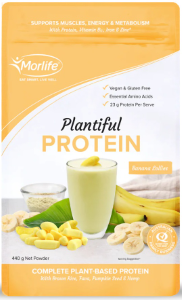 Morlife Plantiful Protein 440g Banana Lollies