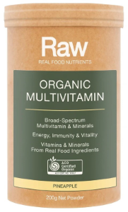 Amazonia Raw Organic Multivitamin Pineapple 200g