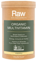 Amazonia Raw Organic Multivitamin Pineapple 200g