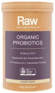 Amazonia Raw Real Food Nutrients Organic Probiotics Cloudy Apple 200g
