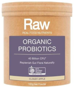 Amazonia Raw Real Food Nutrients Organic Probiotics Cloudy Apple 100g
