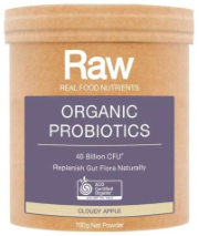 Amazonia Raw Real Food Nutrients Organic Probiotics Cloudy Apple 100g