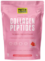 Protein Supplies Australia Grass Fed Collagen Peptides 1kg Strawberry Watermelon