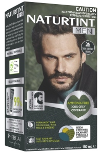 Naturtint Men Permanent Hair Colour Gel 3N Dark Chestnut Brown 170mL